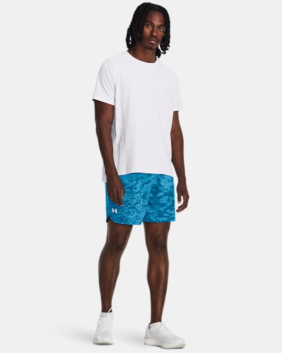 Men's UA Speedpocket 7'' Shorts, Blue, pdpMainDesktop image number 2